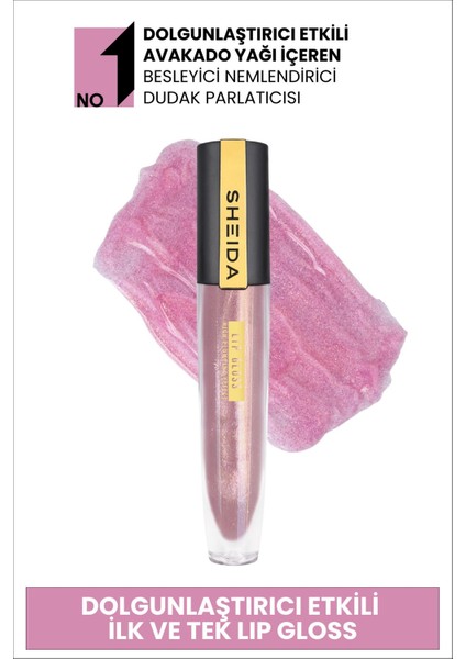Dolgunlaştırıcı Etkili Dudak Parlatıcısı Lipgloss - Kırmızı No:50 Besleyici & Parlak Etki