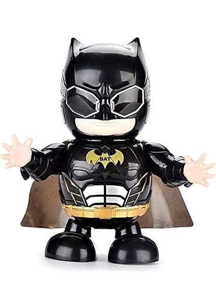 Pilli Işıklı Dans Eden Robot Batman Dance Hero Batman 20 cm