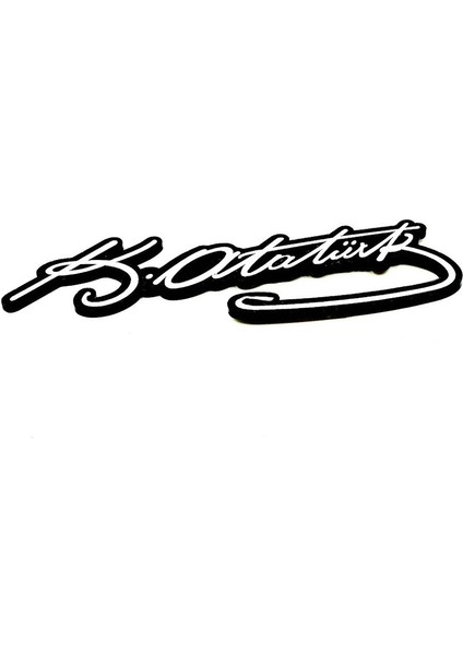 K.atatürk Pleksi Arma Sticker Yapışkanlı fiyatları