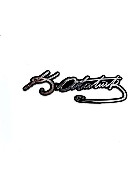 K.atatürk Pleksi Arma Sticker Yapışkanlı modelleri