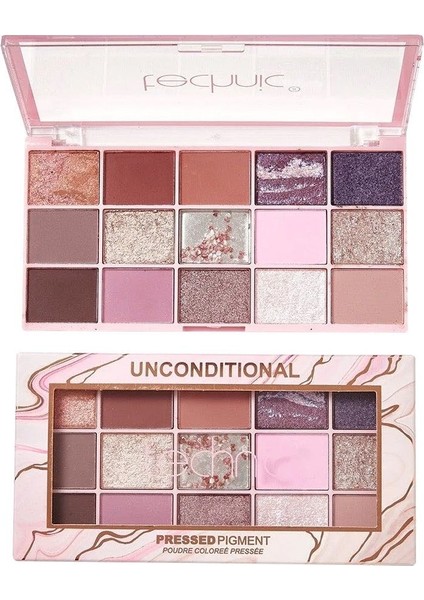 Uncondıtıonal Pressed Pigment Palette 15'li Far Paleti