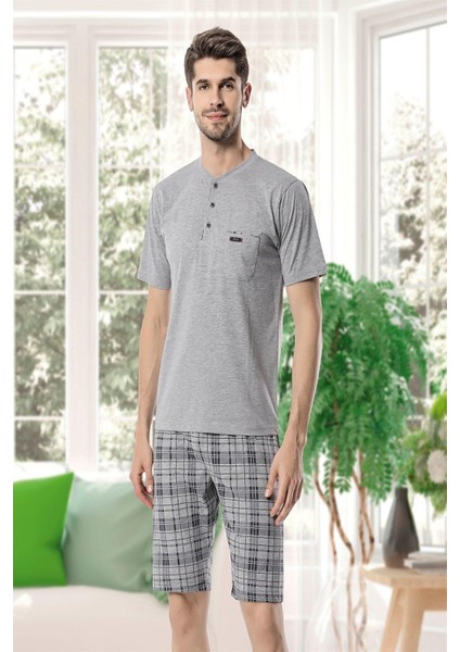 Ekose Şortlu Pijama Takımı fiyatları