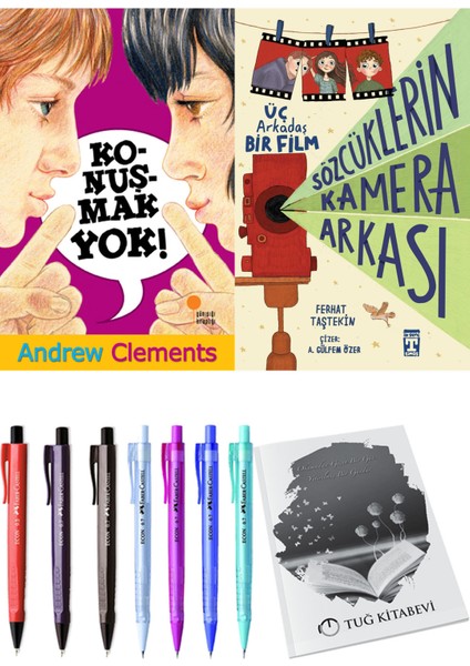 Sözcüklerin Kamera Arkası ve Konuşmak Yok! 2'li Set + Hediyeli
