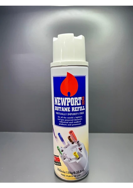 Premium Butane 250 ml Üstün Kalite Çakmak Gazı