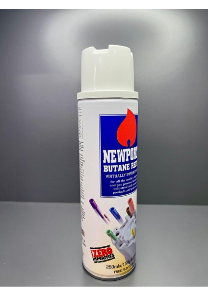 Premium Butane 250 ml Üstün Kalite Çakmak Gazı