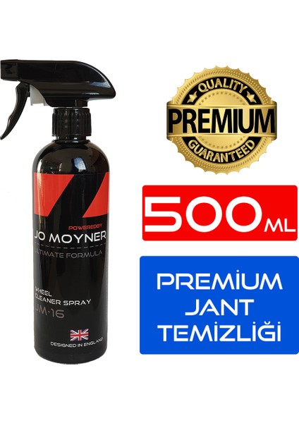 Jo Moyner Pro Jant Temizleyici ve Parlatıcı Sprey 500ML Designed In Uk