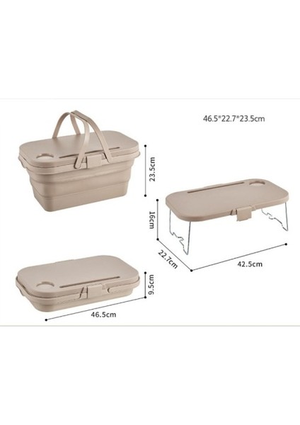 Portatif Piknik Masası ve Sepet Seti fırsatları