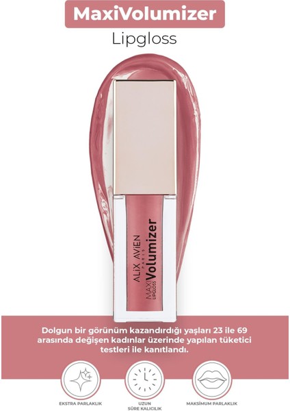 Maxivolumizer Lipgloss 216 - Glazing Fuchsia - Kalıcı ve Nemlendirici Ruj - Dolgunlaştırıcı Etki