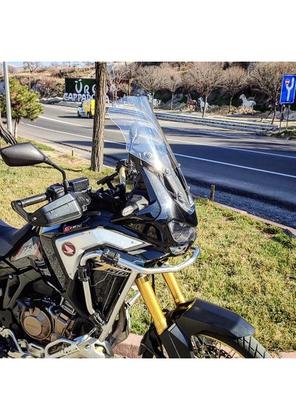 Honda Afrika Twin 1100 L2 L3 Tur Cami 55CM Seffaf Veya Füme fiyatları