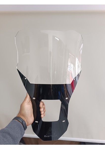 Honda Afrika Twin 1100 L2 L3 Tur Cami 55CM Seffaf Veya Füme modelleri