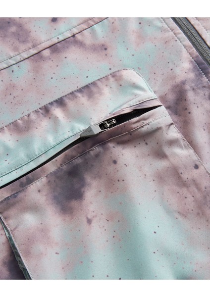 W Micro Collection Rain Jacket Kadın Yeşil Mont S242121-299 fırsatları