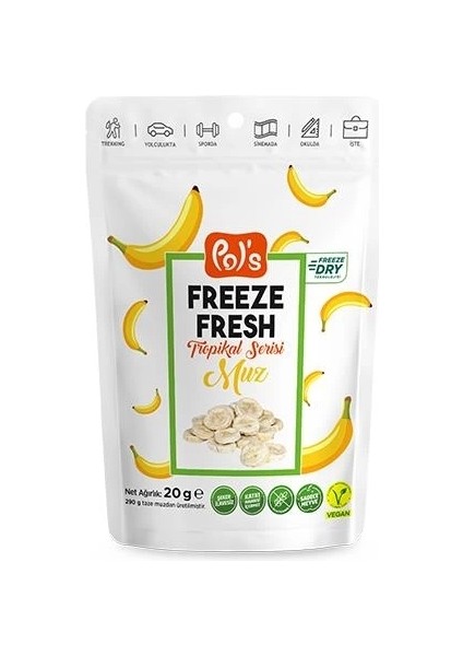 Pol’s Freeze Fresh Muz 20 G