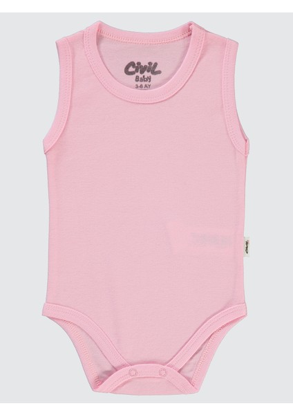 Bebek Çıtçıtlı Badi 12-36 Ay Pembe