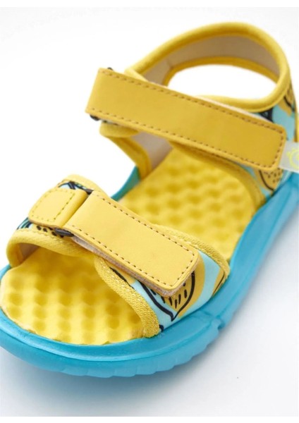 Sarı Erkek Çocuk Sandalet Parıs modelleri