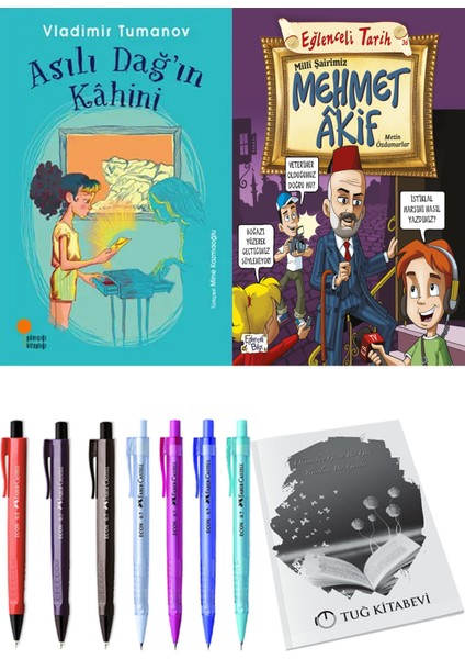 Milli Şairimiz Mehmet Akif ve Asılı Dağ'ın Kahini 2li Set