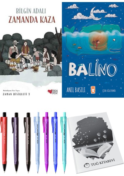 Balino ve Zamanda Bisikleti 3 Zamanda Kaza 2li Set