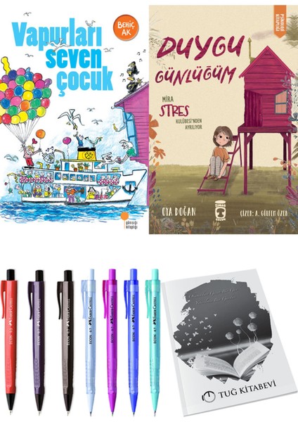 Duygu Günlüğüm Mira Stres Kulübesi'nden Ayrılıyor ve Vapurları Seven Çocuk 2li Set