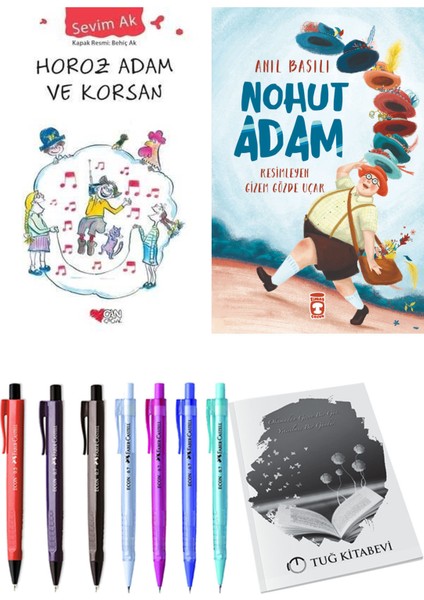 Nohut Adam ve Horoz Adam ve Korsan 2li Set