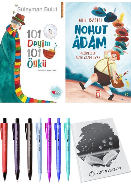 Nohut Adam ve 101 Deyim 101 Öykü Süleyman Bulut 2li Set