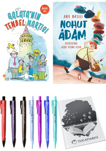 Nohut Adam ve Galata'nın Tembel Martısı 2li Set