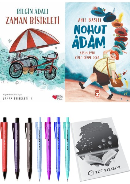 Nohut Adam ve Zaman Bisikleti 1 2li Set