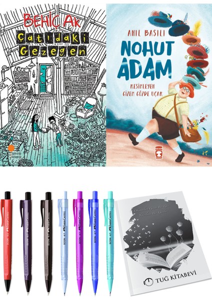 Nohut Adam ve Çatıdaki Gezegen 2li Set