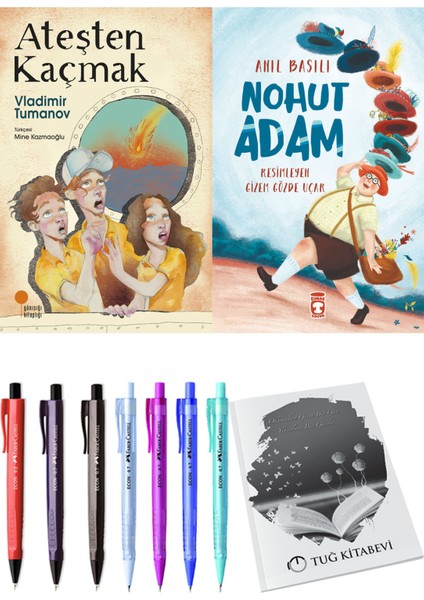 Nohut Adam ve Ateşten Kaçmak 2li Set