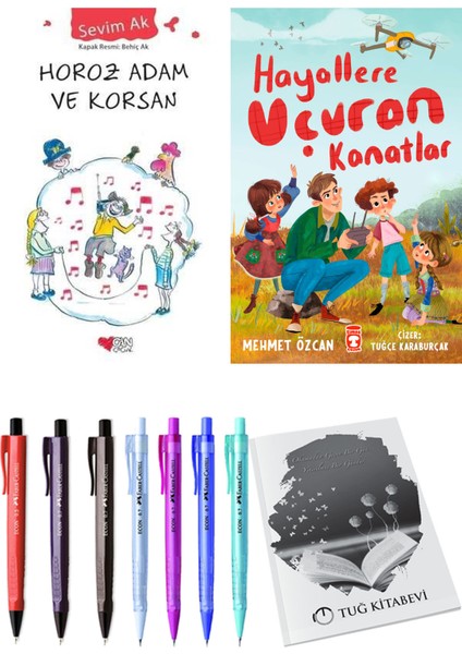 Hayallere Uçuran Kanatlar ve Horoz Adam ve Korsan 2li Set