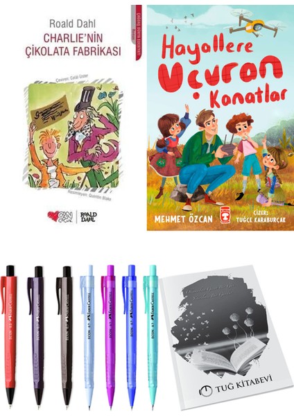 Hayallere Uçuran Kanatlar ve Charlie'nin Çikolata Fabrikası 2li Set
