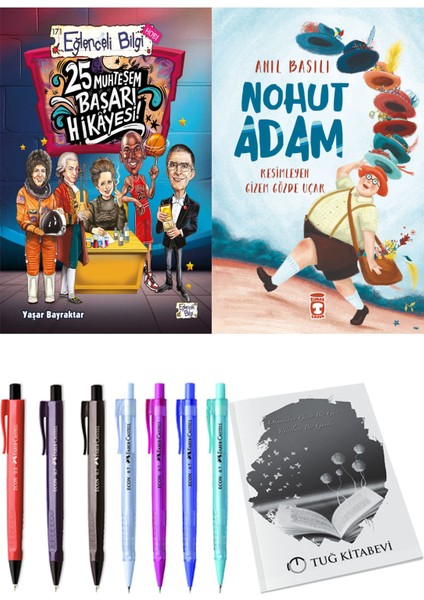 Nohut Adam ve 25 Muhteşem Başarı Hikayesi 2li Set