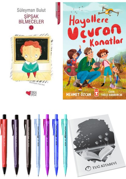 Hayallere Uçuran Kanatlar ve Şipşak Bilmeceler 1 2li Set