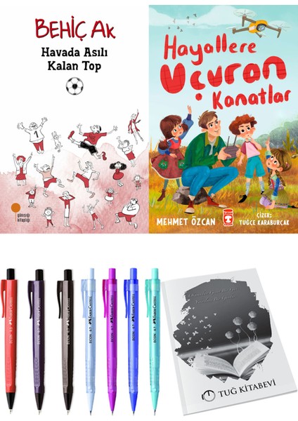 Hayallere Uçuran Kanatlar ve Havada Asılı Kalan Top 2li Set