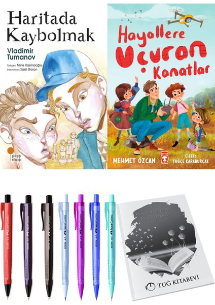 Hayallere Uçuran Kanatlar ve Haritada Kaybolmak 2li Set