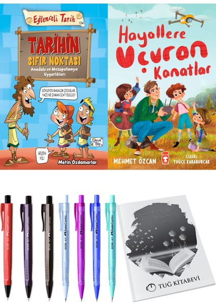 Hayallere Uçuran Kanatlar ve Tarihin Sıfır Noktası Anadolu ve Mezopotomya Uygarlıkları 2li Set