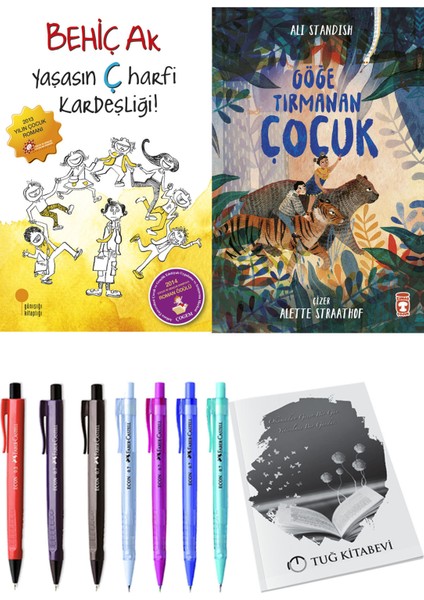 Göğe Tırmanan Çocuk ve Yaşasın Ç Harfi Kardeşliği 2li Set