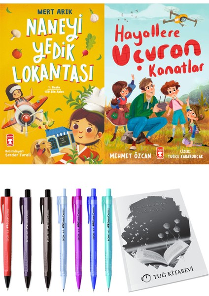 Hayallere Uçuran Kanatlar ve Naneyi Yedik Lokantası 2li Set