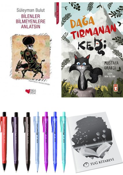 Dağa Tırmanan Kedi ve Bilenler Bilmeyenlere Anlatsın 2li Set
