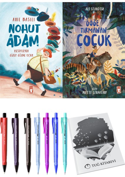 Göğe Tırmanan Çocuk ve Nohut Adam 2li Set