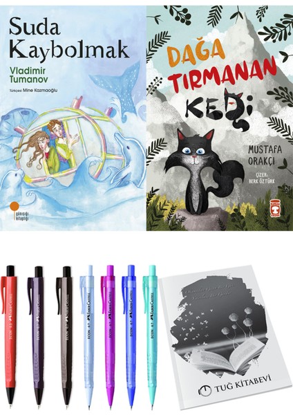 Dağa Tırmanan Kedi ve Suda Kaybolmak 2li Set