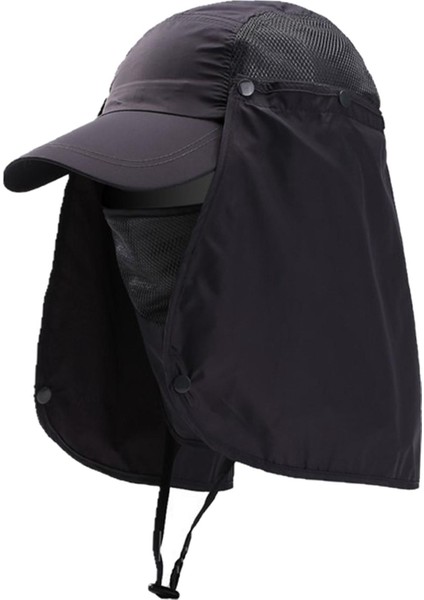 Boyun ile Güneşğı Balıkçılık Için Güneş Yaz Açık Sporları Gri (Yurt Dışından) fiyatları