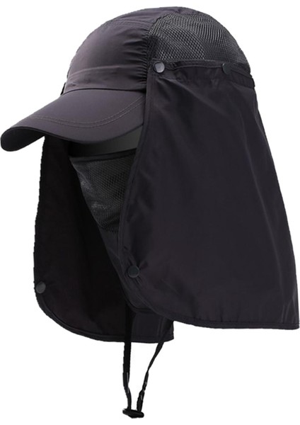 Boyun ile Güneşğı Balıkçılık Için Güneş Yaz Açık Sporları Gri (Yurt Dışından) modelleri