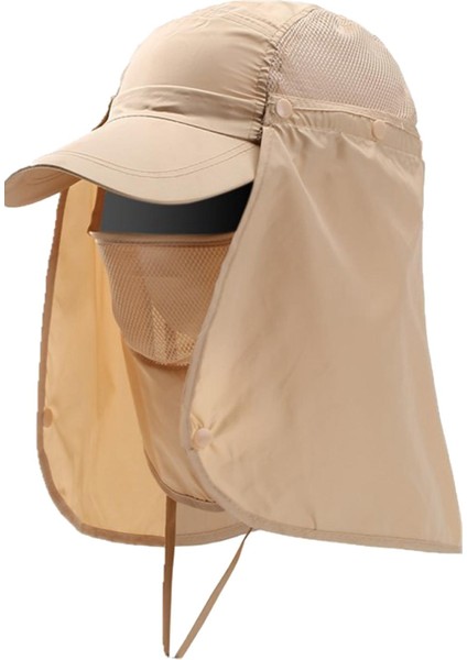 Balıkçı Şapka Flap Güneşlik Beyzbolğı Balıkçılık (Yurt Dışından)