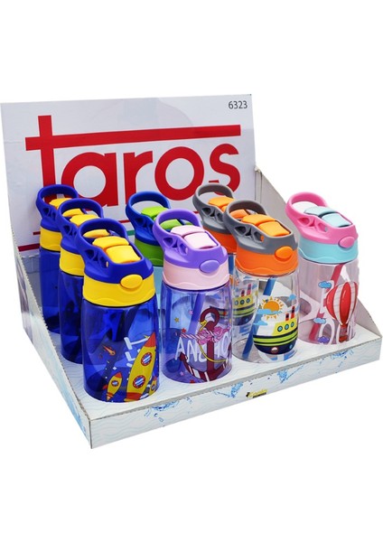 Unıck Color Matara 500 ml Funny Şeffaf 12 Li 6323-12 Adet