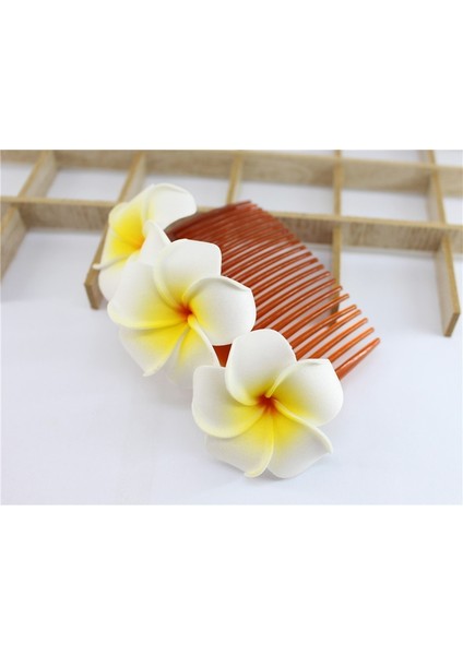 Pembe Tarzı 12 cm Uzunluğunda 9 Renkli Muhteşem Hawaii Plumeria Çiçekleri Köpük Frangipani Çiçeği Taktığı Gelin Saç Tokası (Yurt Dışından) fırsatları