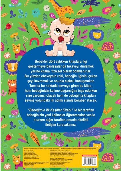 Bebeğimin İlk Keşifler Kitabı (Hayvanlar - Vücudumuz - Şekiller) fiyatları