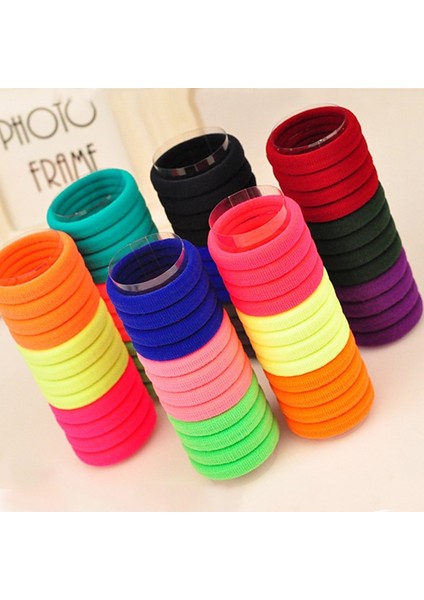 Siyah Stil Yüksek Esneklikte Kauçuk Saç Lastik Bandı (Yurt Dışından) fiyatları