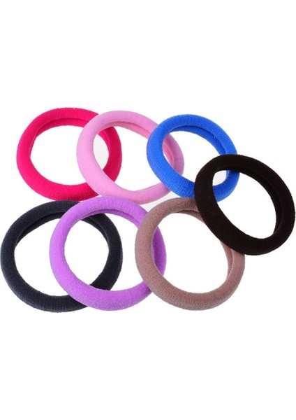 Siyah Stil Yüksek Esneklikte Kauçuk Saç Lastik Bandı (Yurt Dışından) modelleri