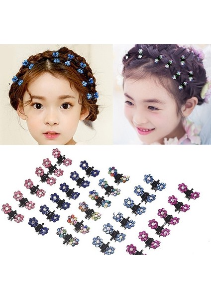 Mor Tarzı Küçük Sevimli Kristal Çiçekler Metal Saç Tokası Kızlar Moda Başlık Saç Aksesuarları Için Kadın Kız Çocuk Yetişkin Saç Tokaları (Yurt Dışından) fiyatları