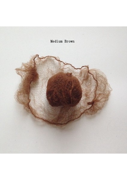 Bej Tarzı Kızlar Ince Esnek Saç Ağları Balya Bale Dansı Jimnastik Binicilik Ağ Balya Spor Topuzu Kapak Peruk Başlık (Yurt Dışından)