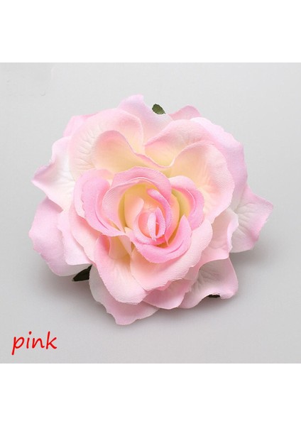 Pembe Tarzı Düğün Gelin Hizmetçi Gelinlik Düğün Gül Çiçeği Toka Broş Saç Klipsi (Yurt Dışından)